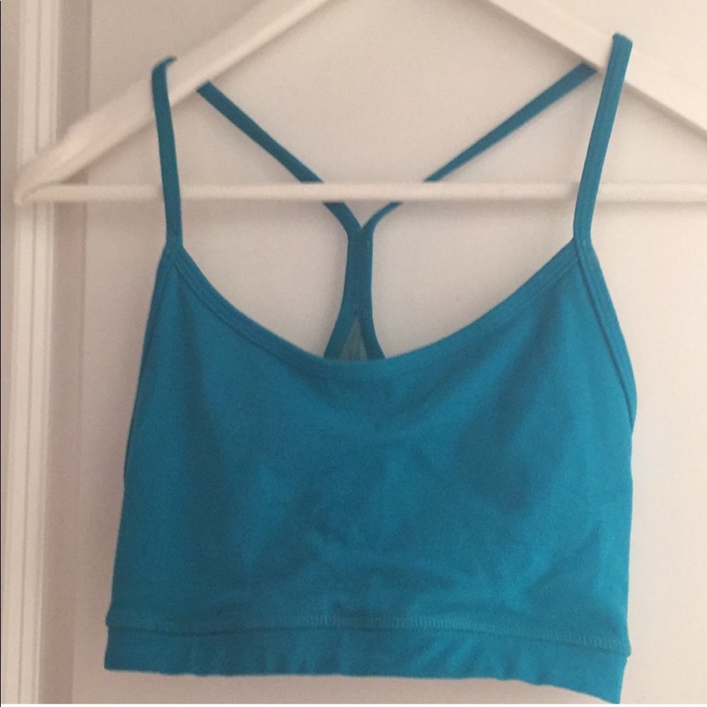 Teal Sports Bra